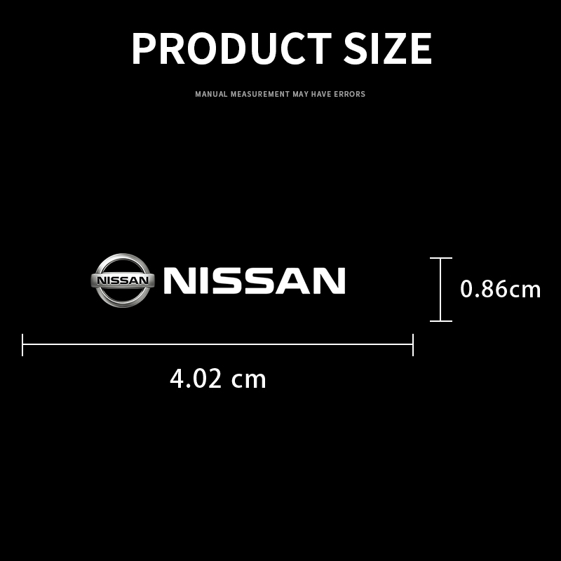 Smart Home Logo - Auto-Logo Innenraum-Aufkleber Zentralsteuerungs-Embleme Abzeichen für Nissan