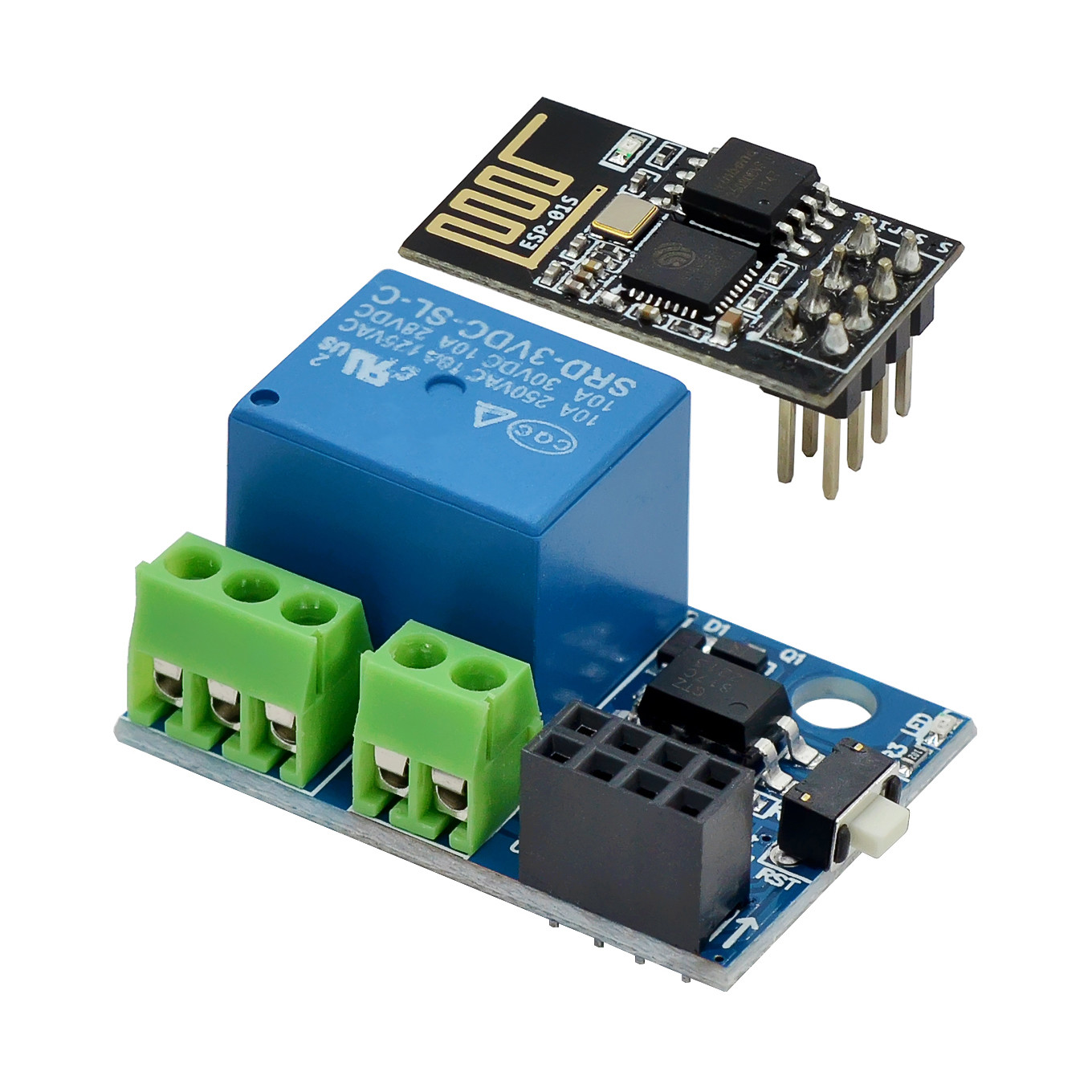 Smart Home Arduino Project - ESP-01S WiFi-Relaismodul 5V 10A Smart Home