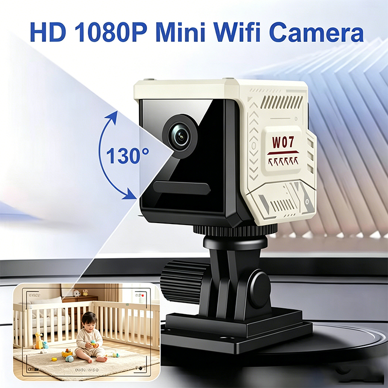 Smart Home Kamera - Neue HD 1080P Mini WLAN-Kamera Smart