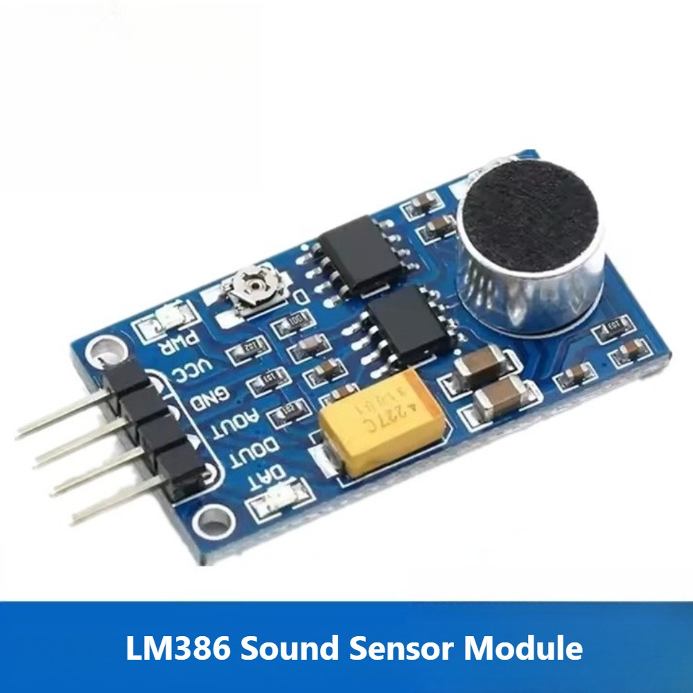 Smart Home Arduino Project - Sound Sensor Modul LM386 Sprachsteuerung Detektor