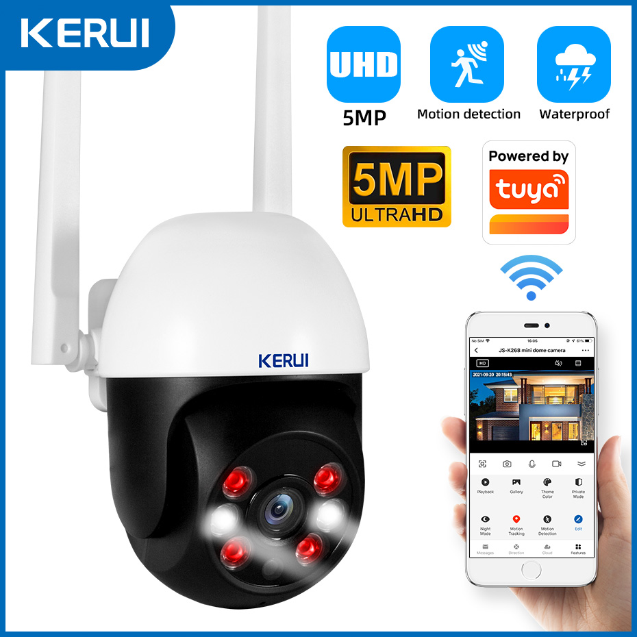 KERUI 5MP IP-Kamera unterstütz – Smart Home Os Bewertung und Preis