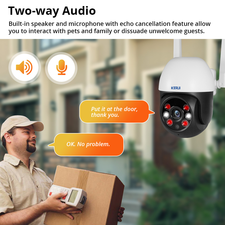 KERUI 5MP IP-Kamera unterstütz – Smart Home Os Bewertung und Preis