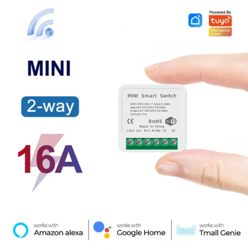 Tuya mini 16a wifi schalter sm – Smart Home Villa Bewertung und Preis