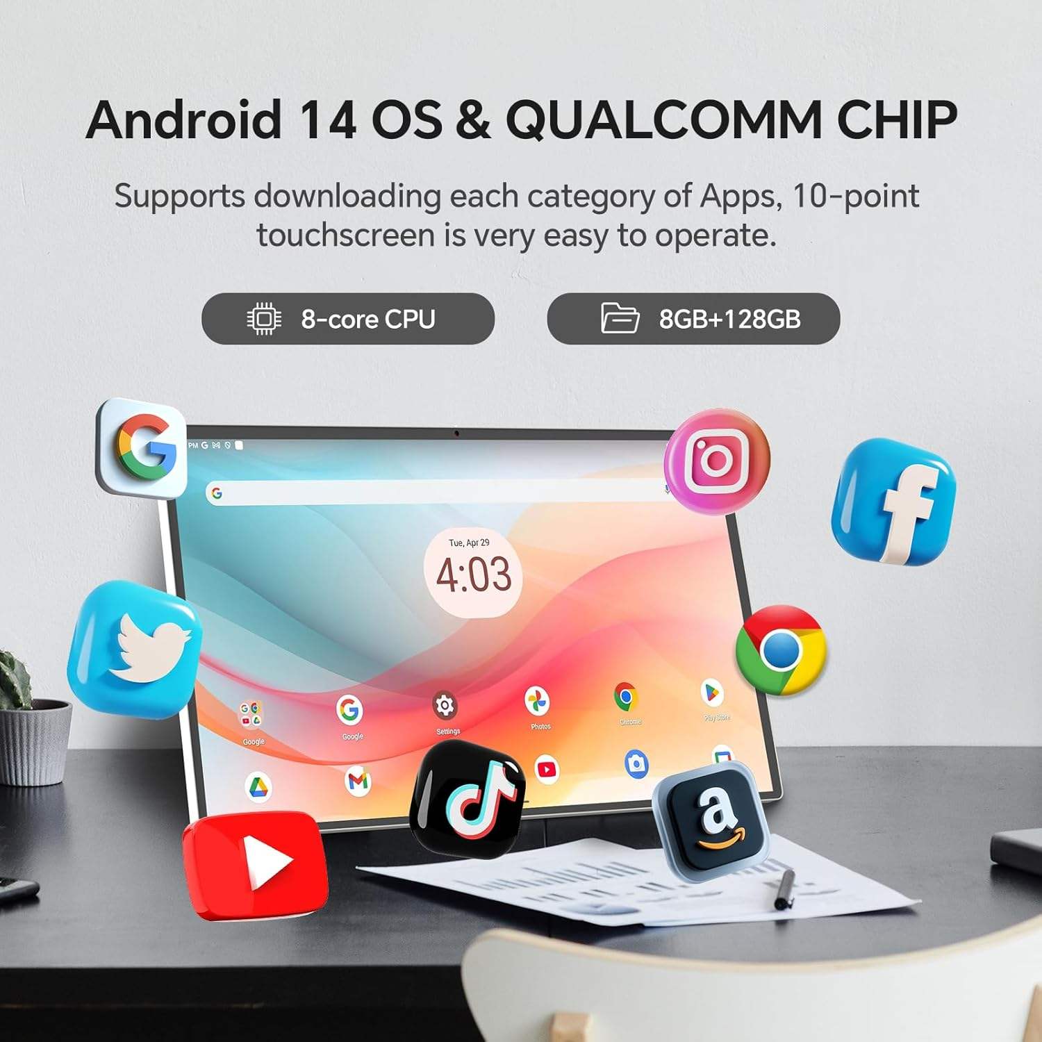 Mobiles Android 13 mit Kamera, – Smart Home Tablet Bewertung und Preis