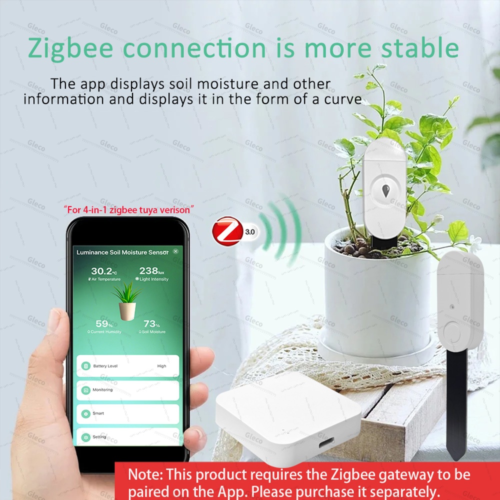 Zigbee Bodenfeuchtigkeitssenso – Smart Home Villa Bewertung und Preis