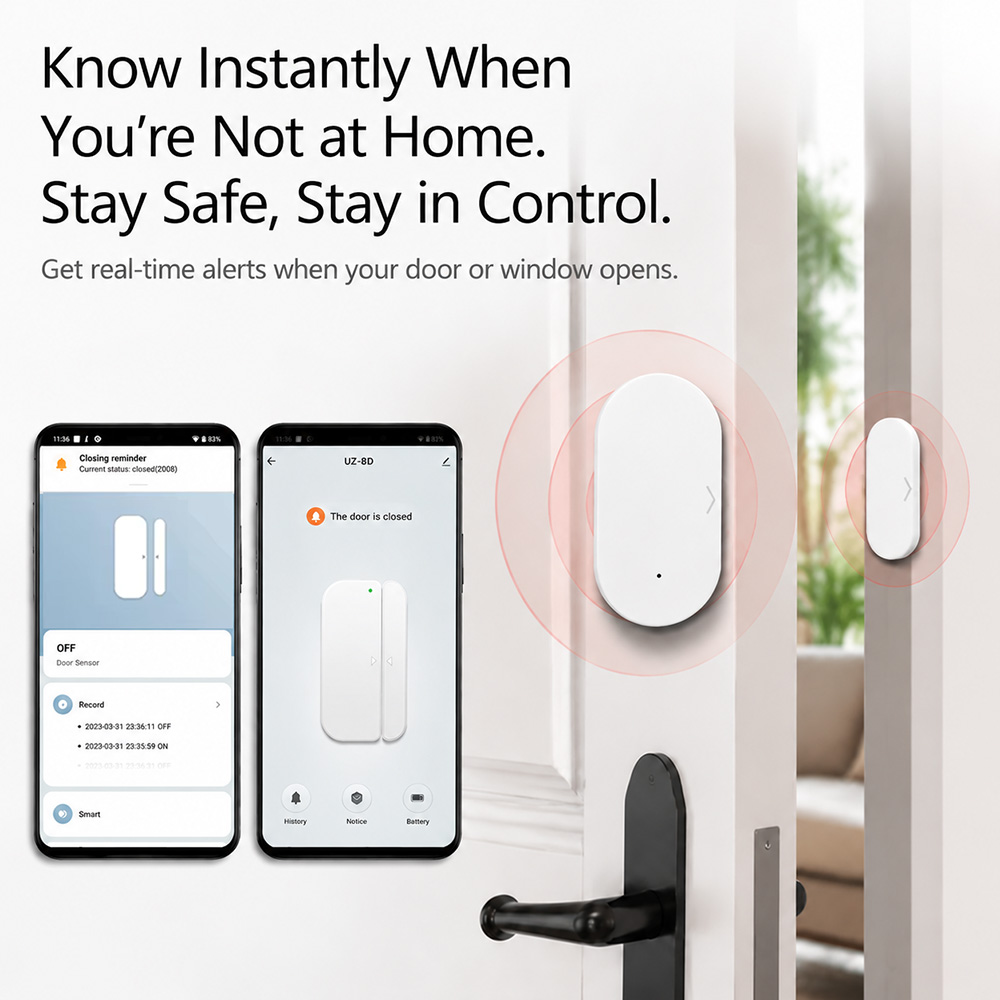 Zigbee 3.0 Tür-Fenster-Sensor  – Smart Home Tablet Bewertung und Preis