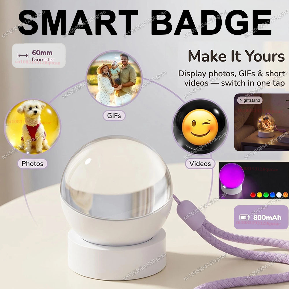 3D-Video-Kristallkugel E-Badge – Smart Home Icon Bewertung und Preis