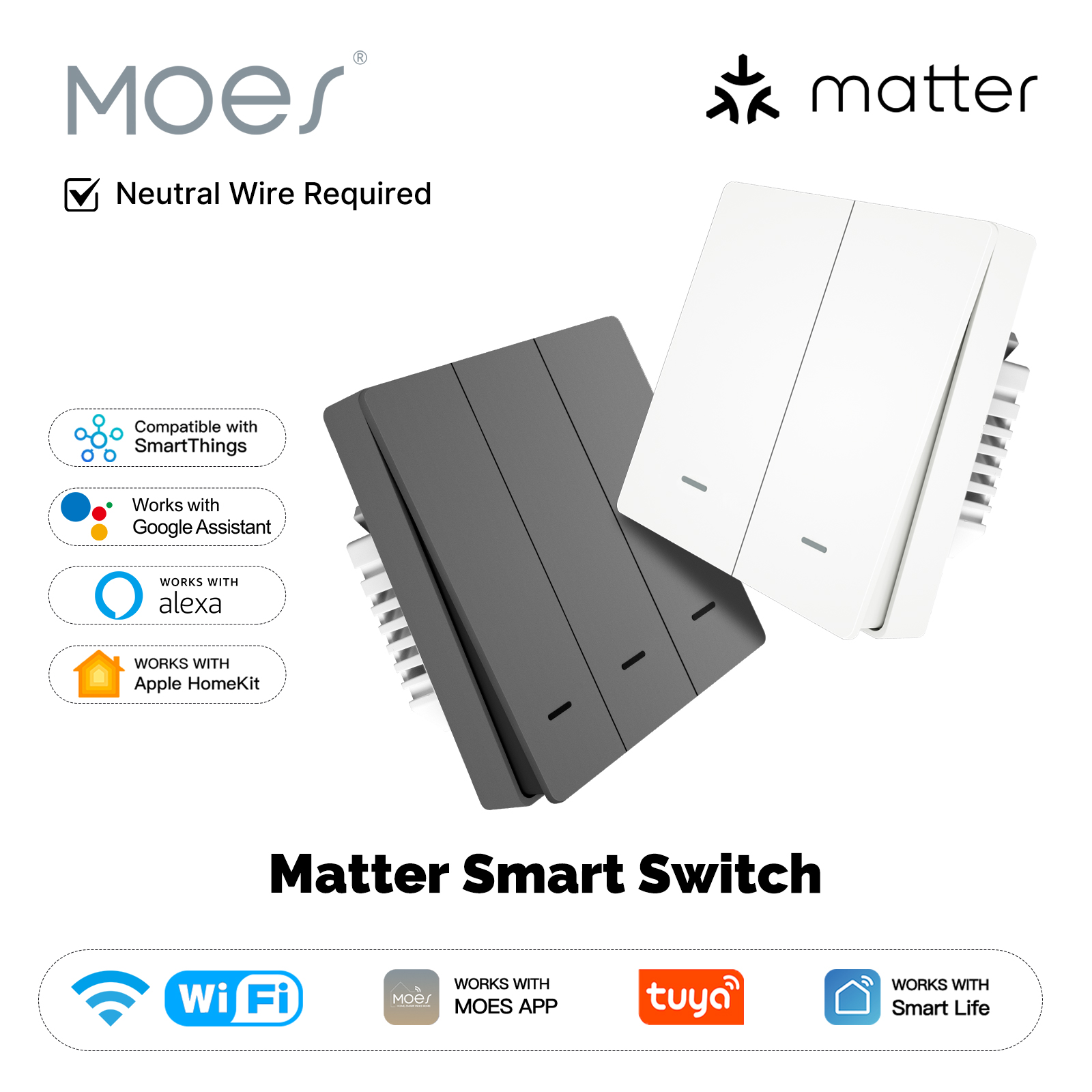 MOES Matter Tuya WiFi Smart Li – Smart Home Europe Bewertung und Preis