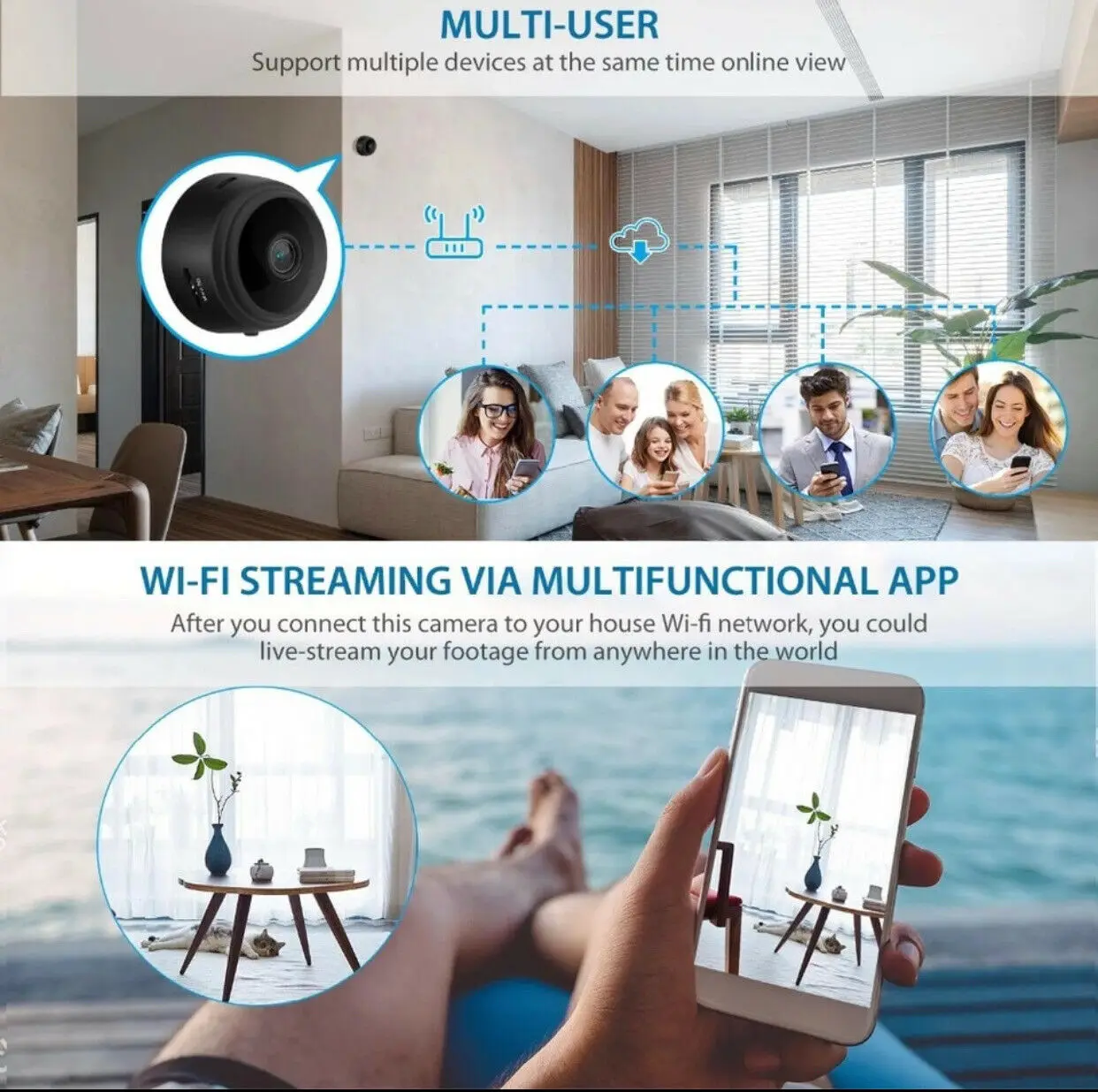 HD 1080P Mini Digital Wifi Kam – Smart Home Kamera Bewertung und Preis