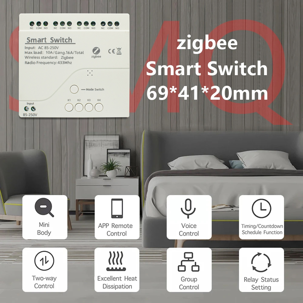 Zigbee Smart Switch Wifi Relai – Smart Home Villa Bewertung und Preis