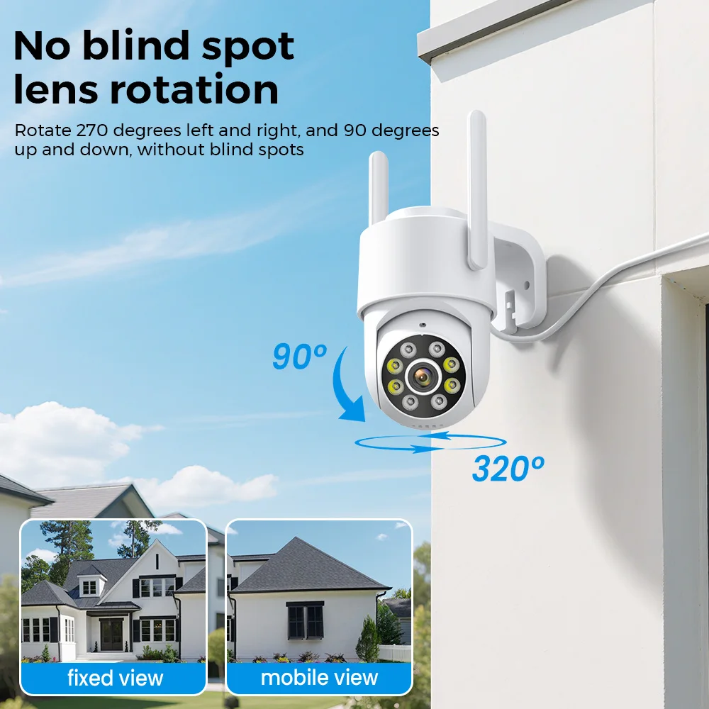 PANEPO 4MP 2K ICsee Wifi Kamer – Smart Home Os Bewertung und Preis